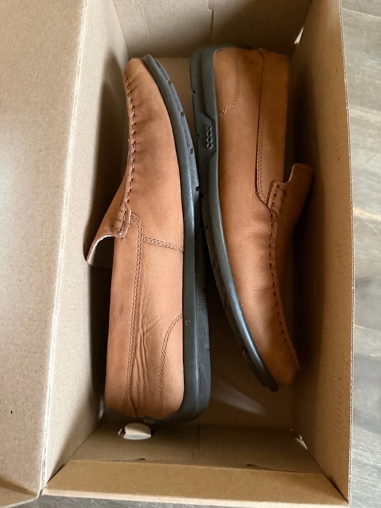 ECCO Men\'s Classic Moc 2.0 loafers in camel brown | 40 | 6-6.5 US main image 10